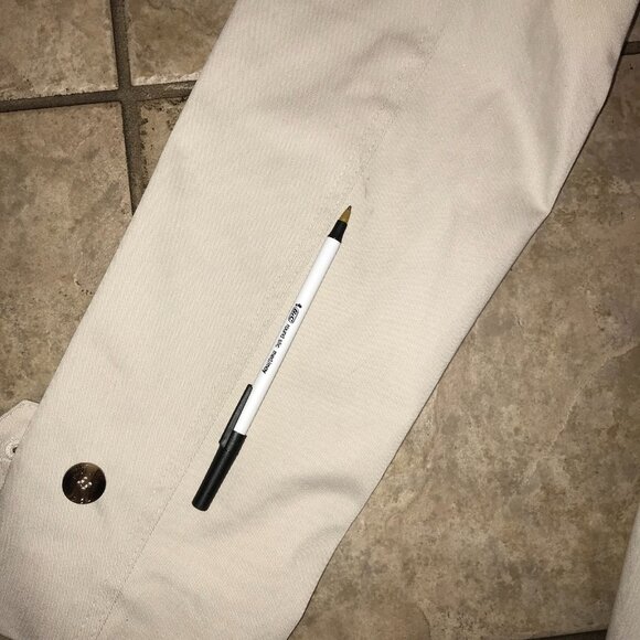 Women's Barbour Short Greta Showerproof Trench Coat Jacket-Size 14 - Picture 16 of 16